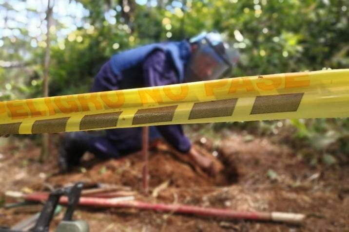 CICR registró 263 víctimas de minas antipersona durante 2021