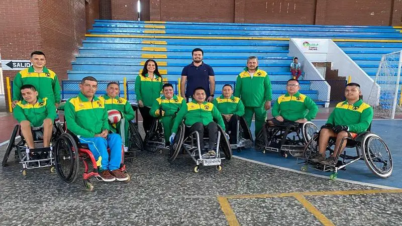 Selección Huila de Rugby en silla de ruedas, por su tiquete a Juegos Paranacionales