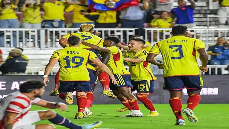 Colombia venció 2-0 a Paraguay en un partido amistoso de preparación