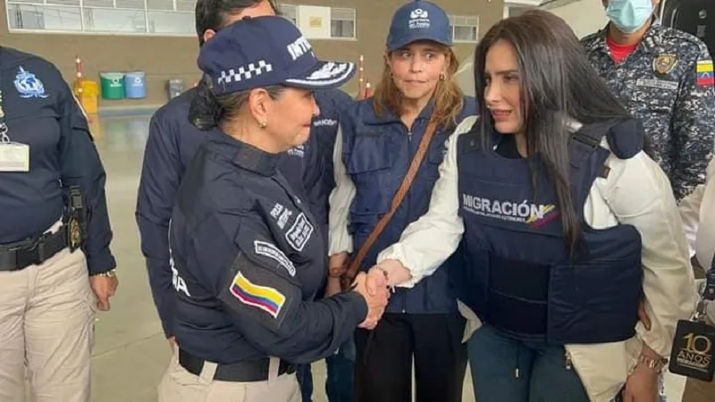Así fue deportada Aida Merlano a Colombia