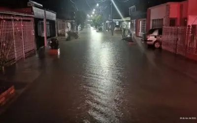 Fuertes lluvias generaron inundaciones en Pitalito, Huila