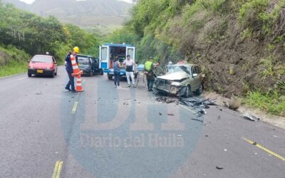 Una menor de dos años perdió la vida en un accidente en la vía Pitalito – Garzón