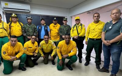 Bomberos del Caquetá refuerzan lucha contra incendios forestales en Aipe, Huila