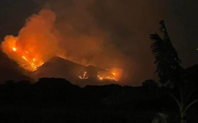 La UNGRD confirma apoyo aéreo para combatir incendios en Campoalegre, Huila