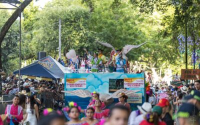 Alegría y folclor en el desfile del Reinado Popular