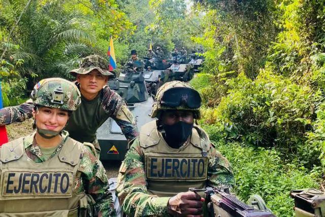 Primera mujer que comanda una unidad blindada de Ejército en Caquetá
