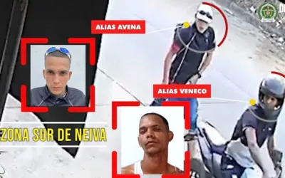 Capturados el ‘Veneco y Avena’, reconocidos por hurto en la comuna 6 de Neiva