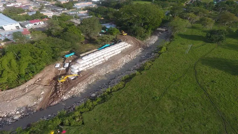 Reinició proyecto construcción del muro de contención del río Timaná