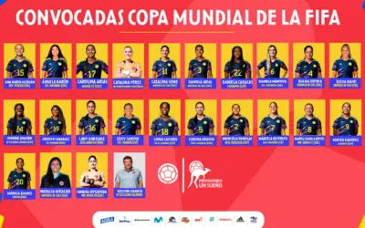 ¡Selección Colombia Femenina lista para el Mundial de Australia y Nueva Zelanda 2023!