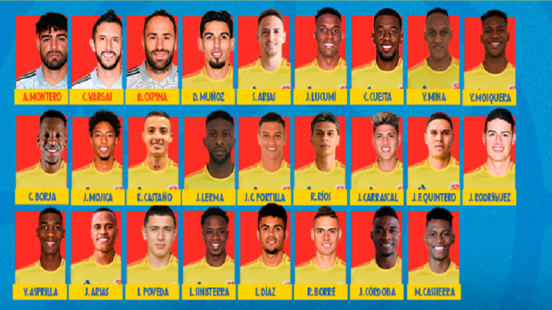 Selección Colombia: convocatoria para los duelos ante España y Rumania