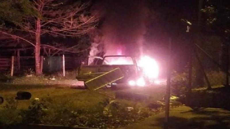 Estalló carro bomba cerca de base militar en Fortul, Arauca