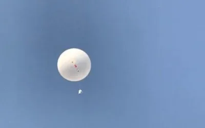 Fuerza Aérea Colombiana detectó globo sobrevolando el país