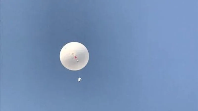 Fuerza Aérea Colombiana detectó globo sobrevolando el país
