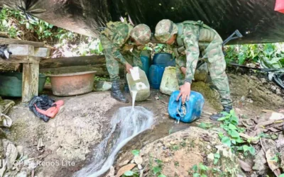 Militares desmanteló tres laboratorios para el procesamiento de coca