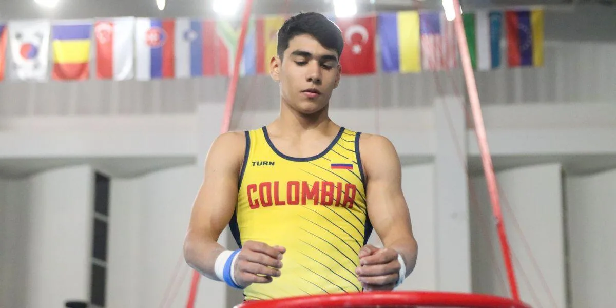 Ángel Barajas consiguió la medalla de oro en Mundial de Gimnasia que se realiza en Turquía