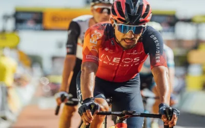 Daniel Martínez abandonó el Tour por síntomas de conmoción cerebral