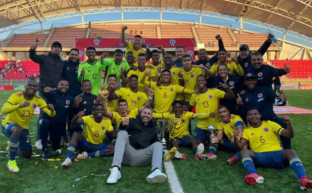 Colombia sub 19 celebra nuevo título