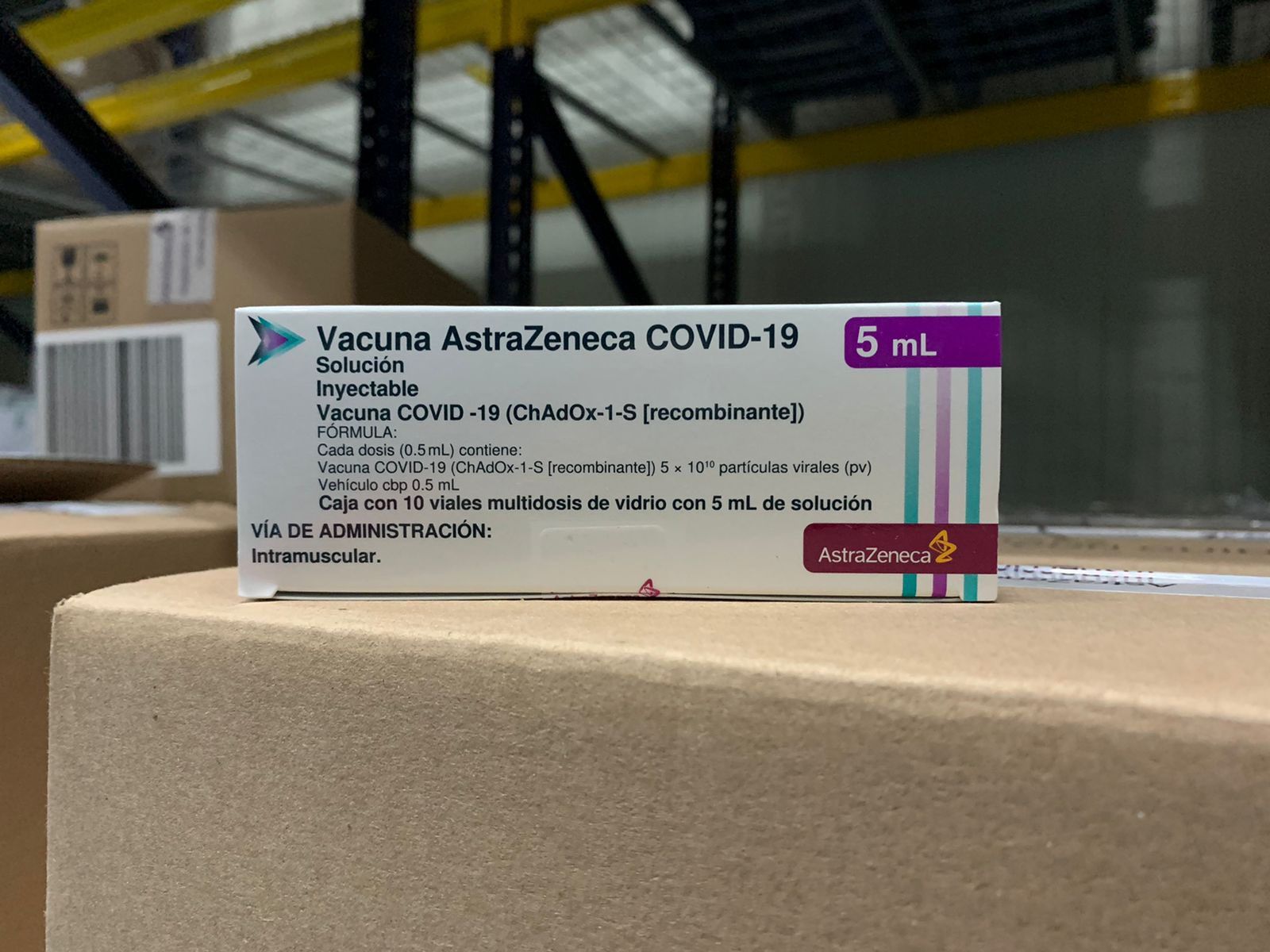 Nuevo lote de vacunas llegó a Colombia