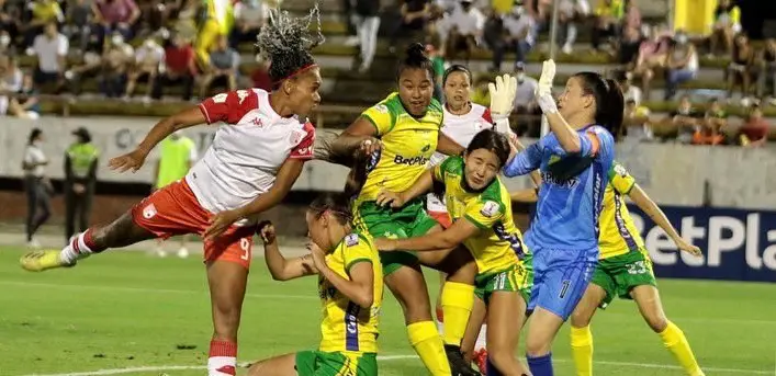 Atlético Huila femenino cayó ante Santa Fe