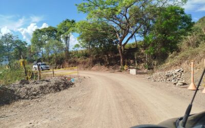 ¿Parada la obra en la vía Iquira-Yaguará?