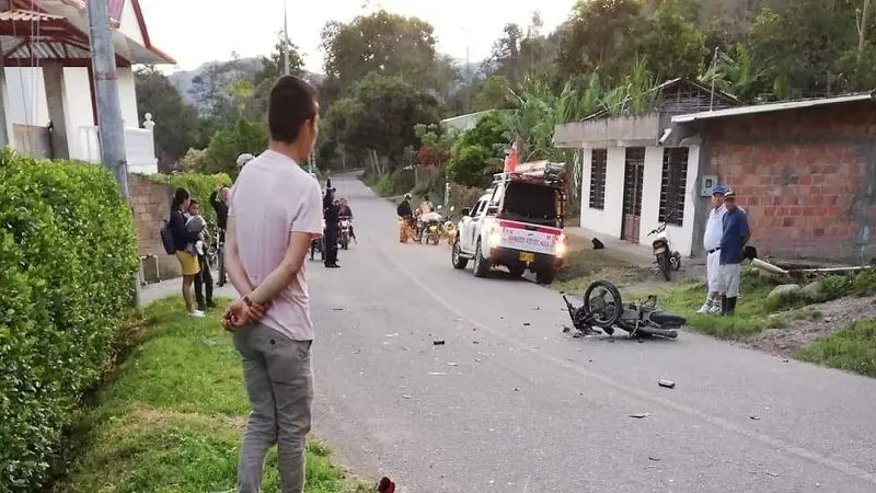 Accidente en vía Acevedo – Pitalito, dejó un motociclista muerto