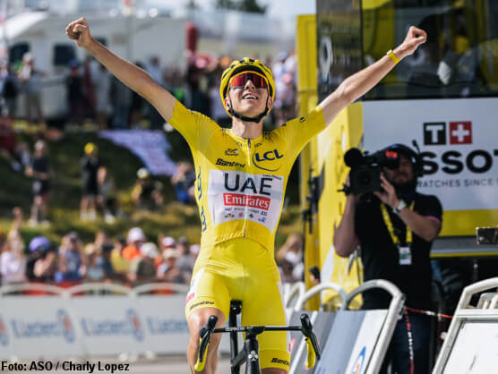 Tadej Pogacar campeón del Tour de Francia 