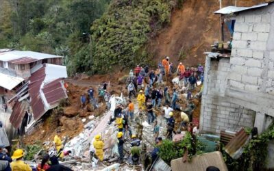 Alerta en 82 municipios del Caribe por riesgo de deslizamientos de tierra