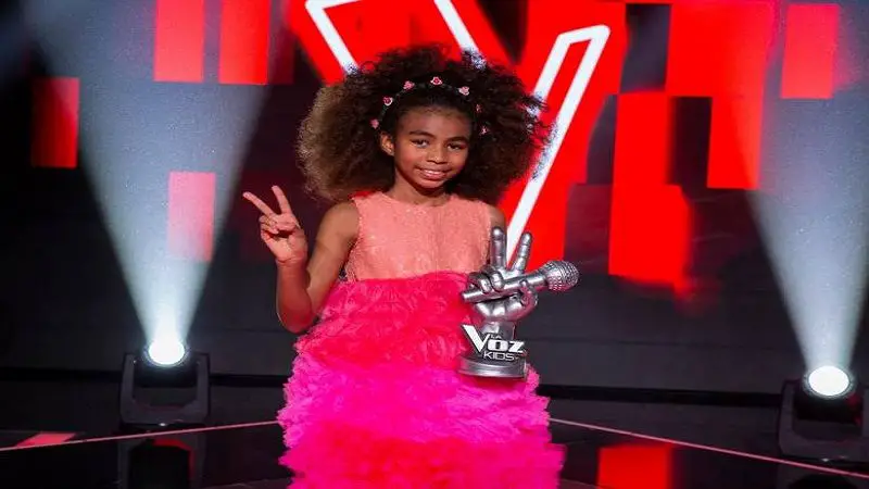 Diana Estupiñán, al gran ganadora de La Voz Kids 2022