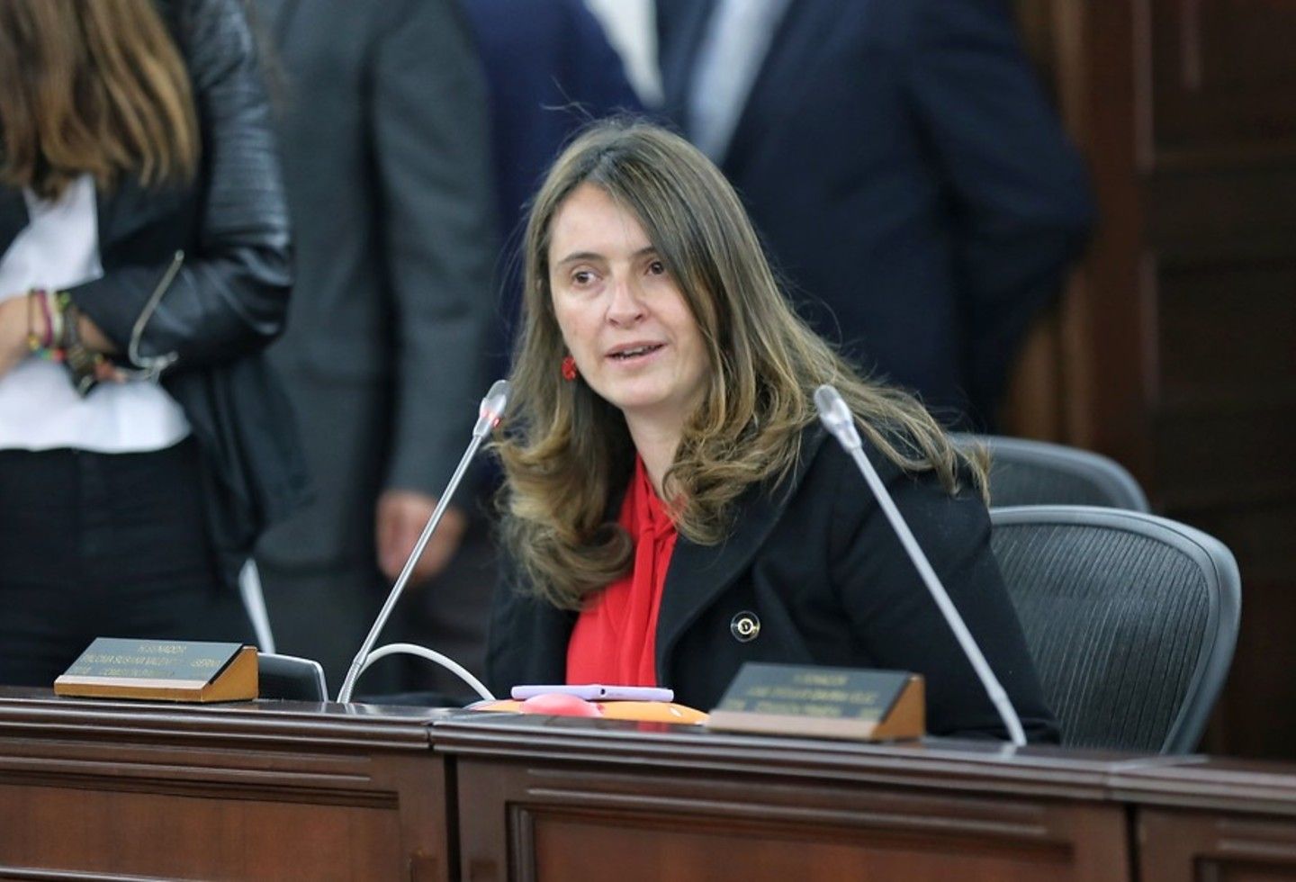 Paloma Valencia manifestó estar en desacuerdo con la reforma pensional