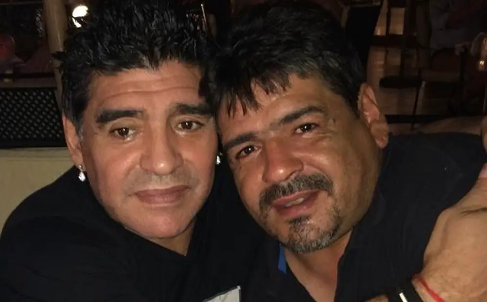 Murió en Nápoles Hugo Maradona, hermano de Diego Maradona
