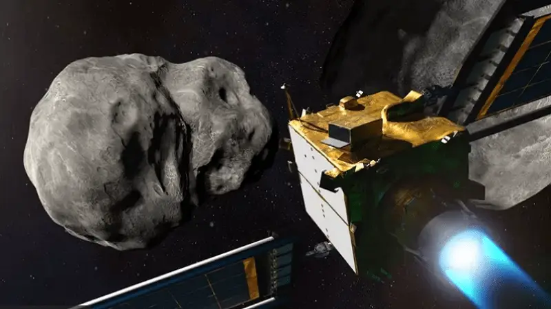 La NASA estrella con éxito nave contra el asteroide Dimorphos