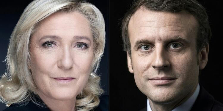 Macron y Marine Le Pen, a segunda vuelta presidencial en Francia
