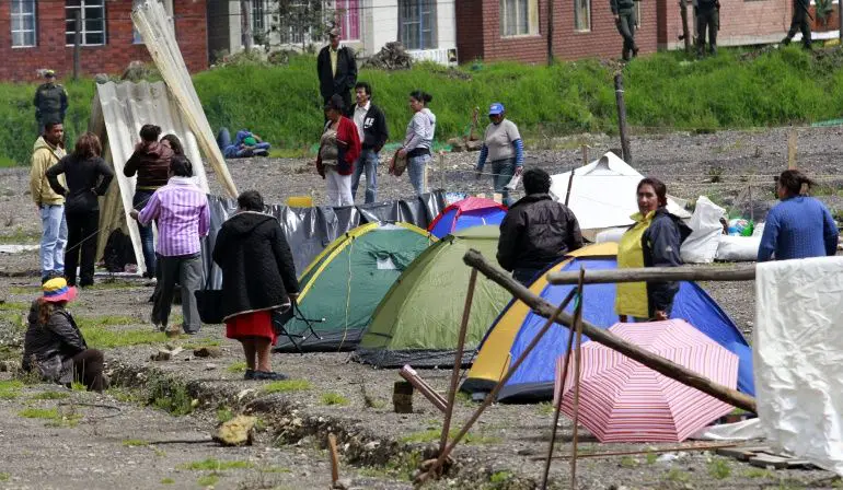 Colombia superó los 70.000 desplazados en 2021