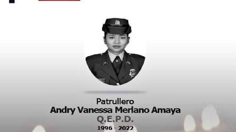 Patrullera de la Policía fue asesinada en Antioquia