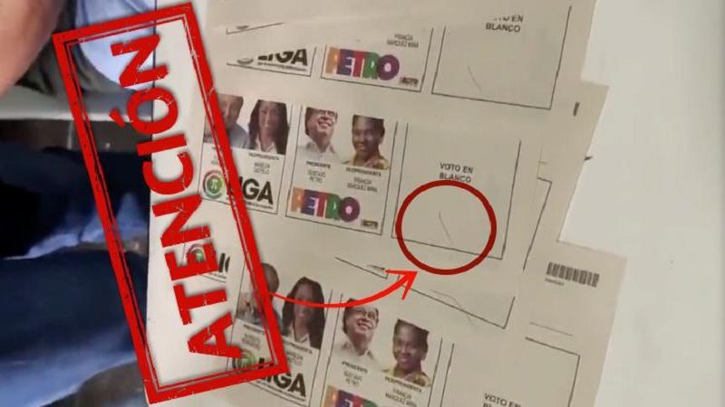 “Hemos verificado las tarjetas y no tienen inconvenientes”: registrador nacional