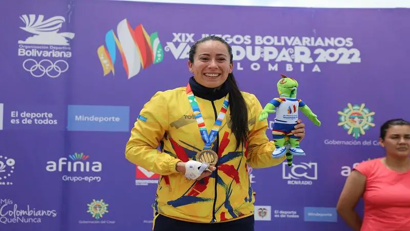 Mariana Pajón consiguió medalla de oro en Juegos Bolivarianos