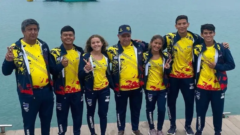 Colombianos a Mundial Juvenil de Aguas Abiertas