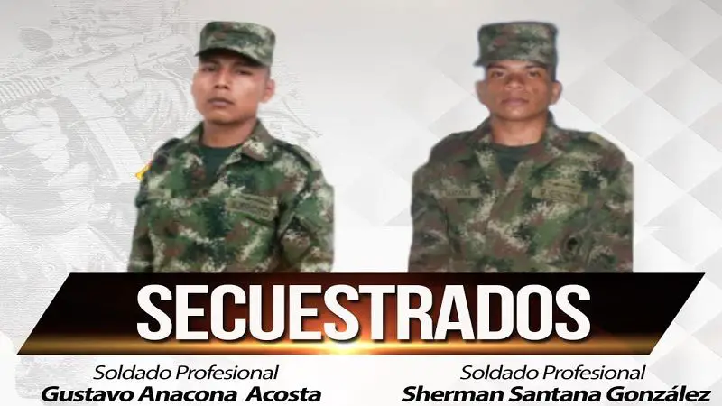 Soldado huilense fue secuestrado en Arauca