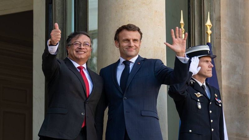 Petro se reúne con Emmanuel Macron