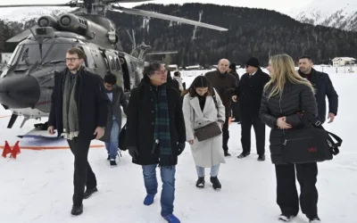 El presidente está en Suiza para participar del Foro Económico Mundial de Davos