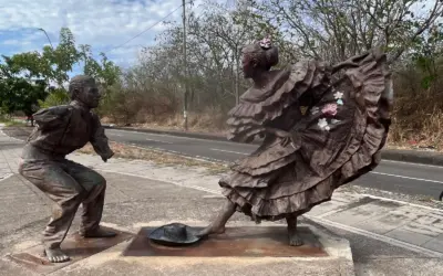 ‘Mutiladas’ esculturas del Sanjuanero Huilense