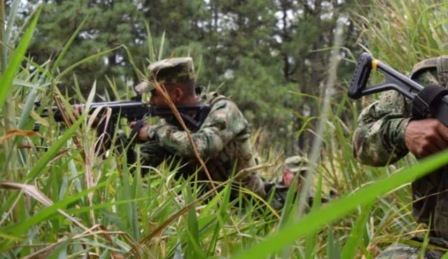 Un disidente fue abatido en medio de combates en límites del Huila y Tolima