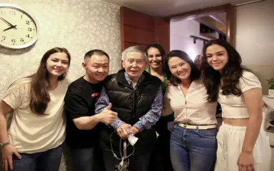 Exdictador Fujimori se reunió con su familia