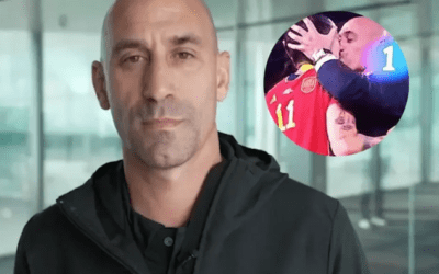 Jugadora de fútbol besada se negó a salir en video con presidente de fútbol