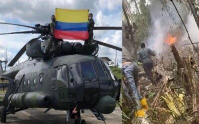 Nueve militares murieron en accidente de helicóptero en Bolívar