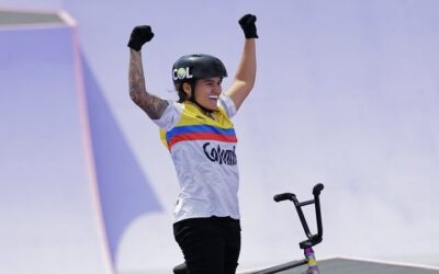 Queen Saray Villegas, logró el primer diploma olímpico para Colombia en París