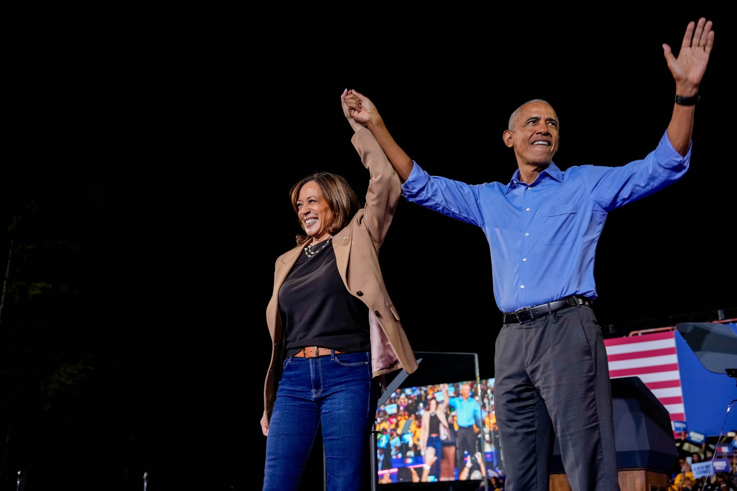 Kamala Harris recibió el respaldo de Obama