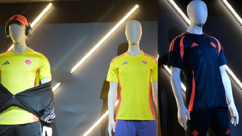 Estas son las nuevas camisetas de las Selecciones Colombia