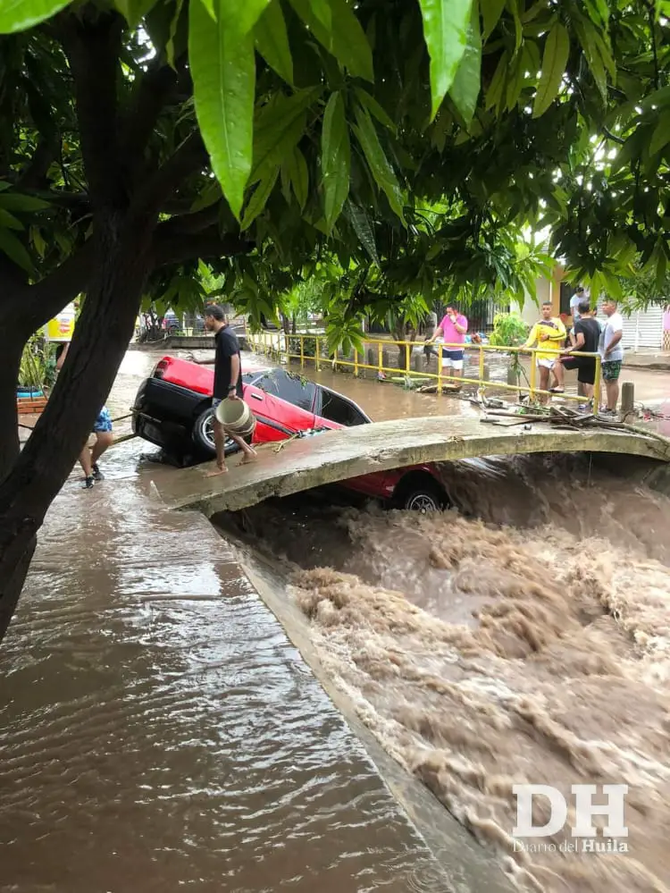 Inundación interrumpe el sueño de habitantes de Bosconia Cesar