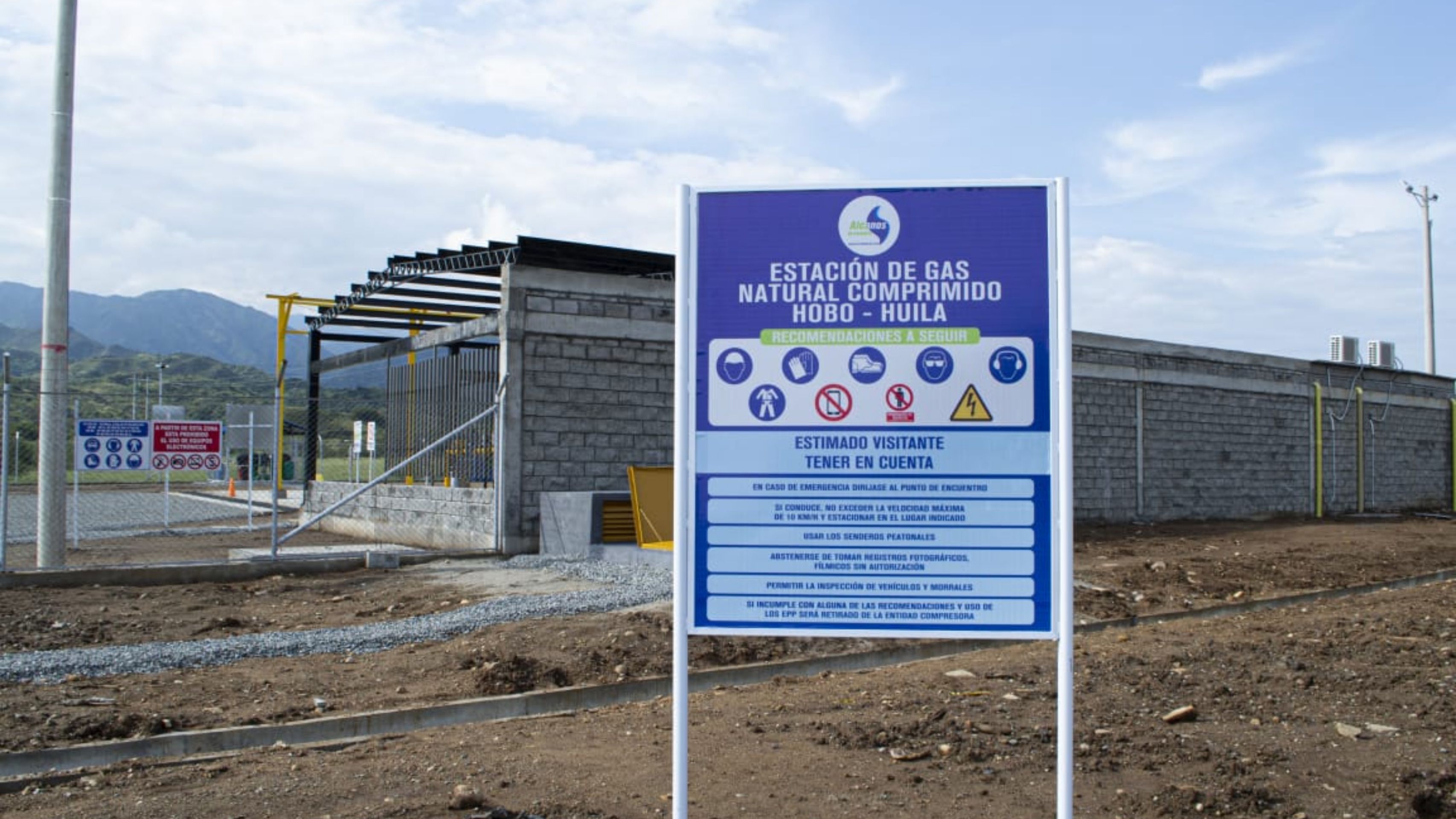 Nueva estación de gas natural en Hobo beneficia a los huilenses